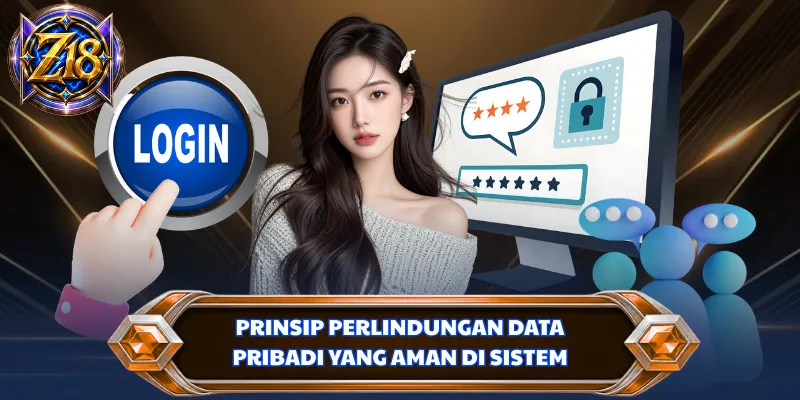 Prinsip perlindungan data pribadi yang aman di sistem